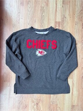 Kansas City Chiefs Crew Sweatshirt NFL Apparel Size Medium Women’s